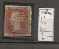 PENNY RED - SG # 8a - Used Stamps