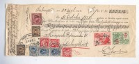 653/18 - Traite TP Képis , Cérès Et Lion Héraldique ANTWERPEN 1933 Vers CALMPTHOUT - Timbres Fiscaux - 1932 Ceres Y Mercurio