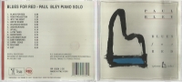 # CD: Paul Bley - Blues For Red (piano Solo) - Red Records 123238 2 - Jazz
