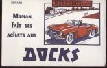 BUVARD..AUTOMOBILE..VOITURE..MERCEDES 190 SL...‹(•¿•)› - Automóviles