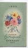 CARTE PARFUMEE..CHERAMY..LE BOUQUET ....CALENDRIER..1950.....‹(•¿•)› - Vintage (until 1960)