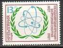 BULGARIA \ BULGARIE - 1987 - 30 An.de L´Agence Int.pour L´energie Atomique - 1v** - Atoom