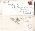 Cov078 Great Britain 1908 Cover, Fulham To Carlisle - Lettres & Documents