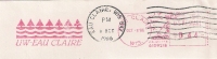 A3 USA 1986. MACHINE STAMP CUT FRAGMENT  UW-EAU CLAIRE UNIVERSITY - Machine Labels [ATM]