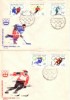 POLAND, 1964. Winter Olympic Games, Innsbruck,   FDC - FDC