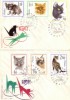 POLAND, 1964. Cats, Cat.value 16,-euro   FDC - FDC