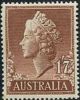 AY0266 Australia 1957 The Queen 7v MNH - Mint Stamps