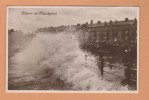 England Engleterre Blackpool  (Storm At Blackpool) Animated Carte Photo Postale Postcard Photograph - Blackpool