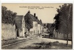 Carte Postale Ancienne Saint Léger En Yvelines - La Grande Rue Et Place De L'Eglise - St. Leger En Yvelines