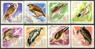 Roumanie - Y&T 2278 à 2285 (o) - Oiseaux - Oblitérés