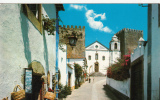 B48012 Obidos Typical Street In The Village Not Used Perfect Shape - Badajoz