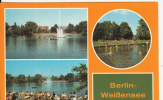 B47471 Berlin Weissensee Boats Bateaux Multiviews Not Used Perfect Shape - Weissensee