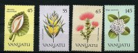 Vanuatu ** N° 838 à 841 - Fleurs Indigènes - Vanuatu (1980-...)