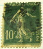 France 1920 Sower 10c - Used - Gebruikt