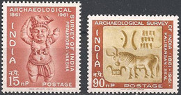 INDIA..1961..Michel # 332-333...MLH. - Unused Stamps