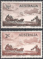 AUSTRALIA..1955..Michel # 254-255...MLH. - Mint Stamps