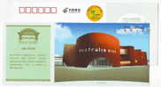 Australia Pavilion Architecture,China 2010 Shanghai World Exposition Advertising Pre-stamped Card - 2010 – Shanghai (Chine)