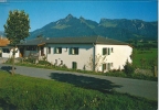 Le Pâquier, Hostellerie-Restaurant LE CASTEL. Démoli - Le Pâquier