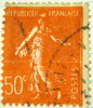 France 1920 Sower 50c - Used - Gebruikt