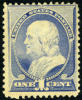 US #212 Mint No Gum 1c Franklin From 1887 - Neufs