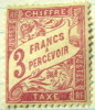France 1884 Postage Due 3f - Mint Hinged - 1859-1959 Mint/hinged