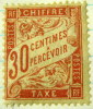 France 1884 Postage Due 30c - Mint Hinged - 1859-1959 Nuevos