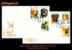 AMERICA. CUBA SPD-FDC. 2008 FAUNA. PERROS DE RAZA - FDC