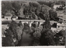 PONTIGNY 89 Le Vieux Pont Sur Le Serein Et Le Séminaire Carte Dentelée Véritable Photo - Pontigny