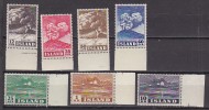 Q1183 - ISLANDE ICELAND Yv N°208/14 ** VOLCAN HEKLA - Nuovi