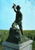 Carte Postale 81. Carmaux  Statue Du Mineur Symbole De La Cité Minière   Beau Plan - Carmaux