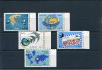1977-Greece- "Greeks Abroad"- Complete Set MNH - Unused Stamps