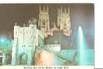 CP, Angleterre, York, Bootham Bar And The Minster By Night, 1983, Voyagée - York