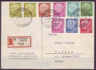 GERMANY - REICH - HOUSS  REC.CARD To POLEN  - 1954 - Covers & Documents