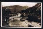 RB 812 - 1933 Real Photo Postcard - View Of Railway Bridge From The Aberglaswyn Pass Beddgelert - Caernarvonshire Wales - Caernarvonshire
