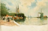 PAYS-BAS - ZAANDAM - CPA - Peinture - Zaandam - Zaandam