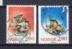 NORVEGE     Oblitéré     Y. Et T.   N°  964 / 965     Cote:  0,60  Euros - Gebruikt