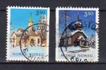NORVEGE     Oblitéré     Y. Et T.   N°  1098 / 1099     Cote:  0,60  Euros - Used Stamps