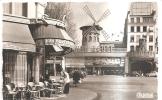 66353)cartolina Illustratoria Parigi - Moulin Rouge - Ile-de-France