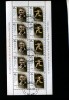 AUSTRALIA - 2001  SIR DONALD BRADMAN SHEETLET  FINE USED  FDI CANCEL - Feuilles, Planches  Et Multiples