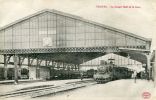 N°16071 -cpa Troyes -le Grand Hall De La Gare- - Gares - Avec Trains