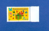 VARIÉTÉS FRANCE 2002  N° 3480   ANNIVERSAIRE RF 0,46 €  NEUF** GOMME - Unused Stamps