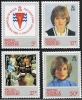 British Antarctic Territory - B.A.T. - 1982 21 Ann Lady Diana // 4v Neufs // Mnh - Unused Stamps
