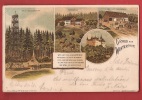 N313  Gruss Aus Winterthur,Bruderhaus,Kyburg,Eschenberg.Pioneer.Cachet 1897 - Winterthur