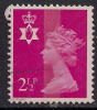 NORTHERN IRELAND 1971 - 93  2 1/2p  BRIGHT MAGENTA USED STAMP SG N112. ( H612 ) - Irlande Du Nord