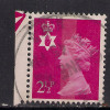 NORTHERN IRELAND 1971 - 93  2 1/2p  BRIGHT MAGENTA USED STAMP SG N112. ( H627 ) - Irlanda Del Norte