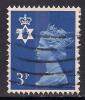 NORTHERN IRELAND 1974 3p BLUE USED STAMP CENTRE BAND SG N114. ( H643 ) - Noord-Ierland