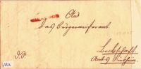 HANDGESCHREVEN BRIEF Uit 1845 Van WIESLOCH Naar LOCH ?? DUITSLAND (1822) - Precursores