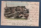 37 INDRE ET LOIRE - CP COLORISEE LES RUINES DE ROCHECORBON - ND PHOT N°24 - CIRCULEE EN 1911 ? - Rochecorbon