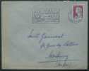 FRANCE - METZ - MARIANNE DE DECARIS  / 1962 OB. SECAP ILLUSTREE SUR LETTRE (ref 2260) - 1960 Maríanne De Decaris