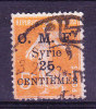 SYRIE  N°85 Oblitéré Dents Courtes - Gebraucht